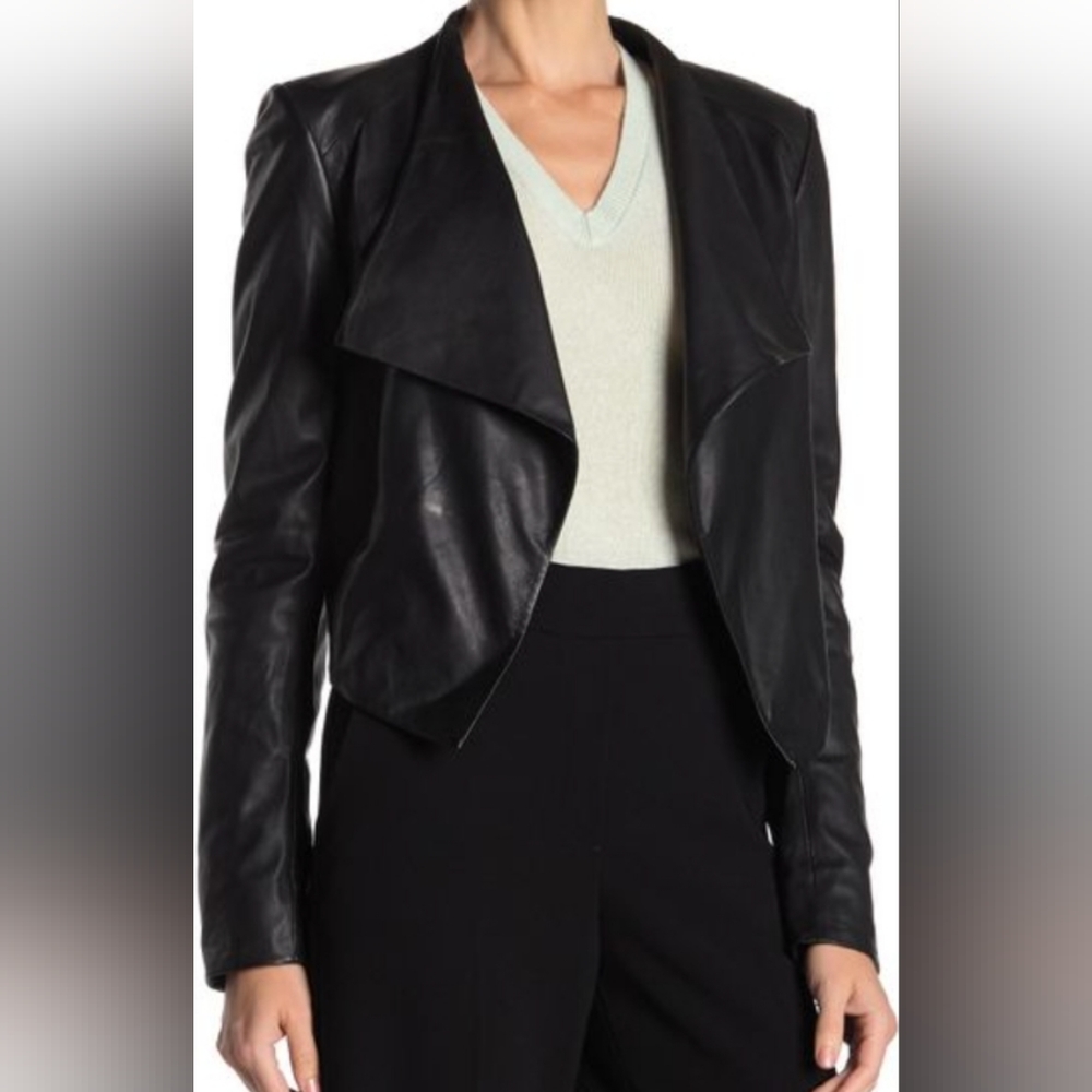 Theory Crossover Leather Jacket